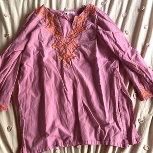 Barbara Gerwit Pink Coverup